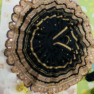 Black &amp; Gold Embellished Dress