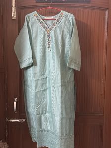 Elegant Embroidered Kurta Set