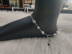 92.5 Sterling Silver Anklet For Women Nd Girls
