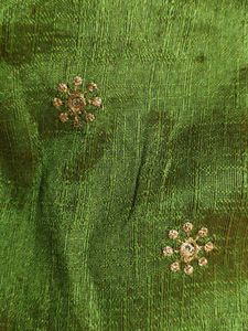 Beautiful Green Embroidered Blouse