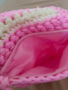Pastel Crochet Slingbag