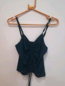Ruched Crop Top Veni Vidi Vici