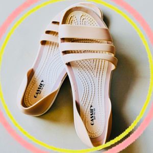 ☔️ Rainy wear - Chic Nude Jelly Sandals