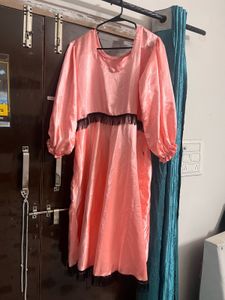 Pink Fringe Dress