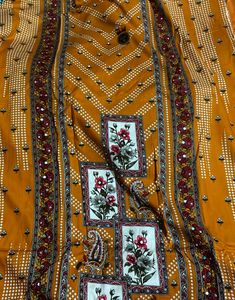 Pakistani style mirror work Dress Material