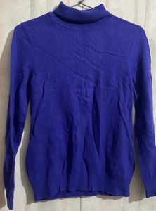 High Neck Sweater Top