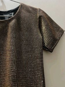 Sparkly Short Sleeve Top