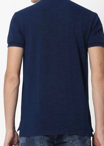 Ed Hardy - Navy Printed Polo T-Shirt