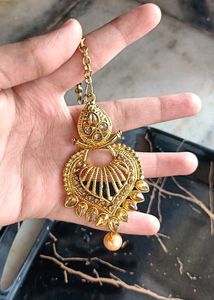Earing And Maang Tika Set  💖💖