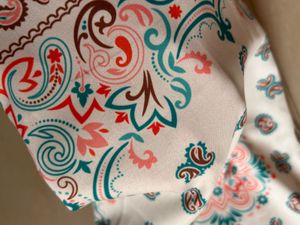 Camla Barcelona Printed Wide-Leg Pants | Waist 30”