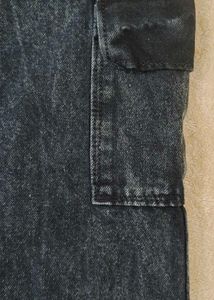 Stylish Black Cargo Jeans