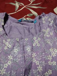Stylish Lavender Kurta