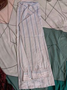 Men's Striped Button-Down Shirt