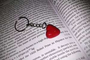 Tiny Red Heart Keychain❤️