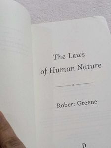 Laws of Human Nature Book