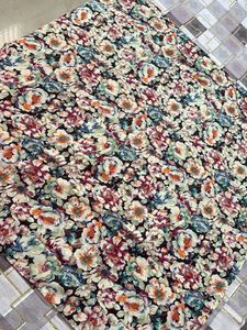 Square pure cotton scarf