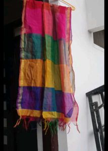 Vibrant Checked Dupatta