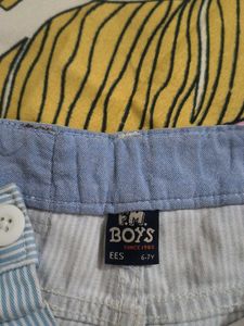 Boys Striped Shorts