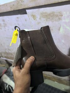 Stylish Brown Heeled Boots