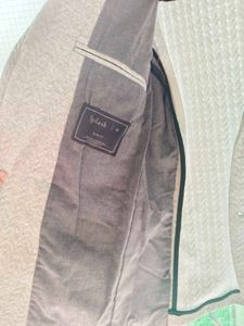 Splash!! Men's Grey Herringbone casual Blazer