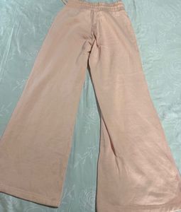H&amp;M peach  Wide Leg Sweatpants