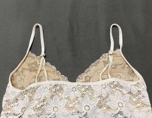 Delicate White Lace Camisole