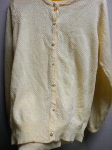 Yellow Cardigan