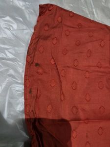 Cozy Cotton Pajama Set - Rust
