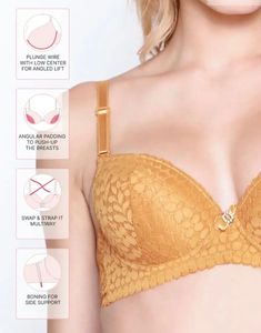 🔺PRICE DROP🔺Floral Lace Push Up Bra 32B