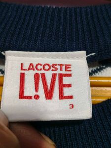 Lacoste LIVE Patterned Sweater