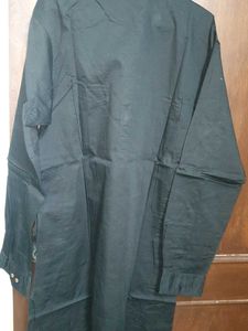 Black kurta and pants set 42 size