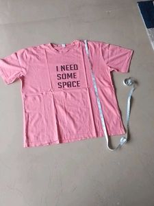 Pink 'I Need Some Space' Tee