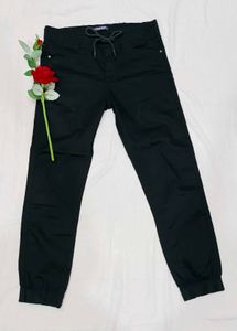 Denim Cotton Joggers