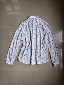 korean Bow Neck Shirt