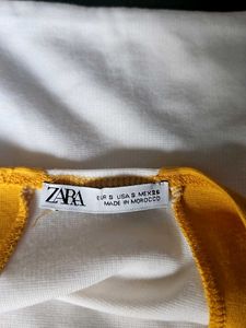 Zara Chic Color Block Bodycon Dress