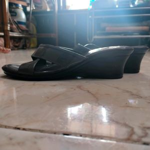 FANCY PARTY WEAR HEELS (BLACK AND GREY)(TWO COMBO)