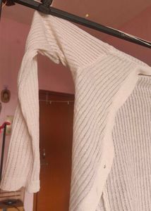 Cream Knit Cardigan