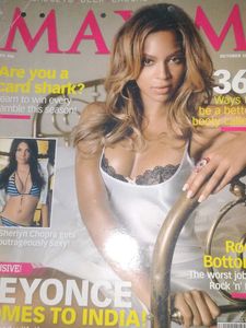 Maxim Magazine - Beyonce Cover