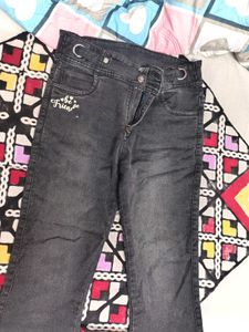 Flared Hem Jeans👽👽