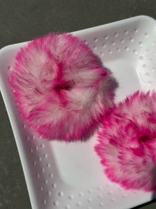 Fluffy Pack Of 2 Scrunchies 🌸