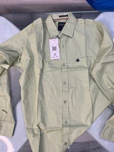 Green Mens Shirt L Size