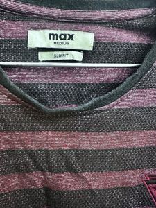 Men's Striped Long Sleeve T-Shirt