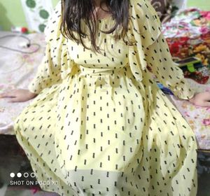 Chic Yellow Maxi Dress