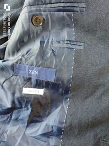 Brand is ZEN OG Men's Navy Blue Blazer