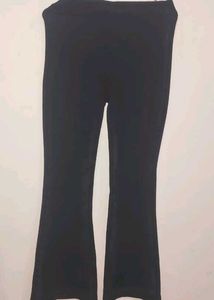 Black Flare Leg Pants