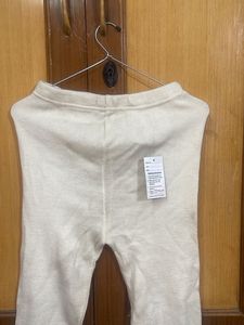 Comfortable White Ethnic Leggings