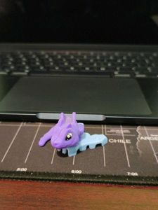 kinder Joy toys Purple & Blue Dragon Toy