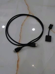 HDMI Cable 60 Inch Length&amp; Converter