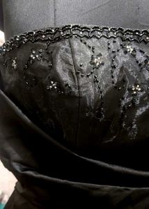 Elegant Black Party Gown