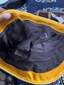Stylish Yellow Handbag
